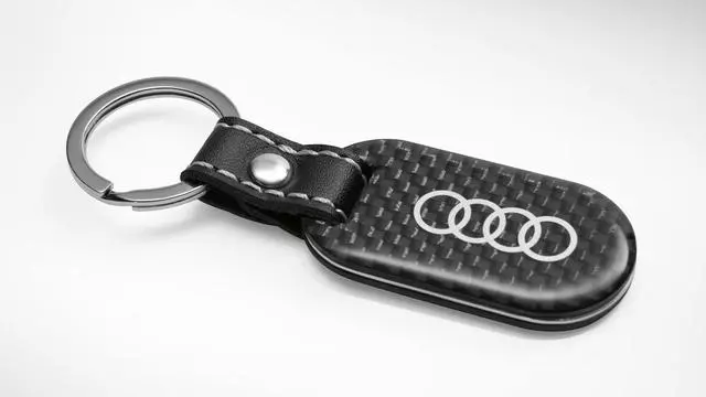 2012-2025 Audi - Key Chain - Carbon Fiber - Audi (ZAW-087-610)