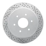 83067110R - : DFC Geoperformance Rotor - Drilled and Slotted for DYNAMIC FRICTION Image