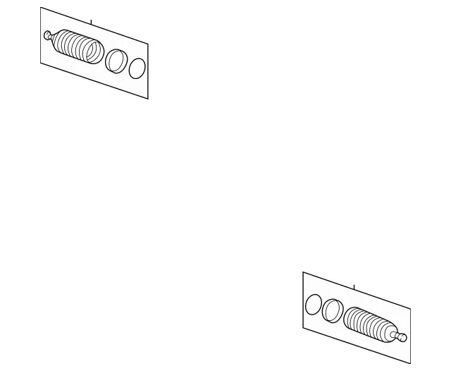 1634600196 - : Parts Kit, Boot for Mercedes-Benz: ML320, ML430, ML55 AMG Image