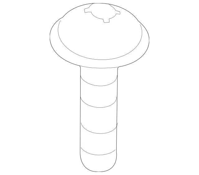 69900612 - Detachable Parts: Pan Head Screw for Mercedes-Benz: 300C, 300CD, C300, C43 AMG, C63 AMG S E Performance, CLE300, CLE450, CLE53 AMG, CLS450, CLS53 AMG, E250, E300, E350, E400, E43 AMG, E53 AMG, E550, E63 AMG, E63 AMG S, GL320, GL550 Image image