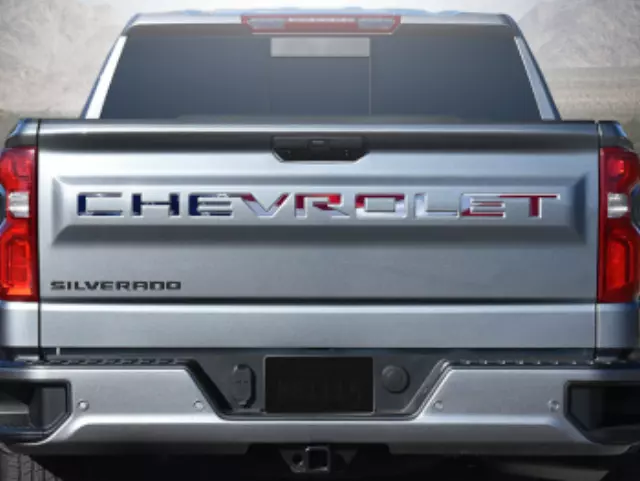 19432563 - Exterior: 3-D Urethane Chevrolet Tailgate Lettering for GM Image
