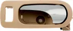 81824 - : Interior Door Handle - Front Left - Chrome Lever+Beige Housing (Neutral) for Dorman Image