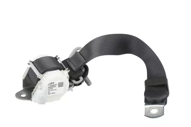19303042 - : Black Rear Driver Side Seat Belt with Retractor for Cadillac: Escalade | Chevrolet: Tahoe | GMC: Yukon Image