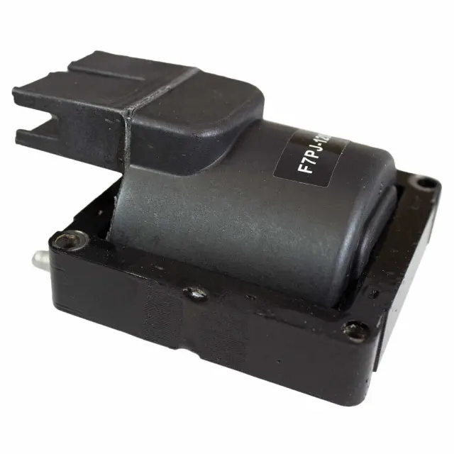 DG470 - Electrical: Ignition Coil for Ford: Aerostar, Bronco, Bronco II, Country Squire, E-150 Econoline, E-150 Econoline Club Wagon, E-250 Econoline, E-250 Econoline Club Wagon, E-350 Econoline, E-350 Econoline Club Wagon, Econoline Super Duty, Escort, EXP, F-150, F-250, F-250 HD, F-350, F-Super Duty, LTD, LTD Crown Victoria, Mustang, Probe, Ranger, Taurus, Tempo, Thunderbird | Lincoln: Continental, Mark VII, Town Car | Mercury: Capri, Colony Park, Cougar, Grand Marquis, Lynx, Marquis, Sable, Topaz Image