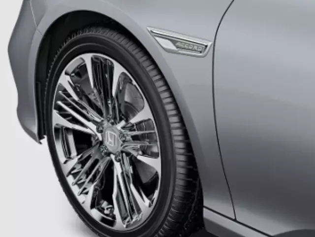 8F59TVA121 - Exterior: Front Fender Garnish - Silver for Honda: Accord, Civic Image