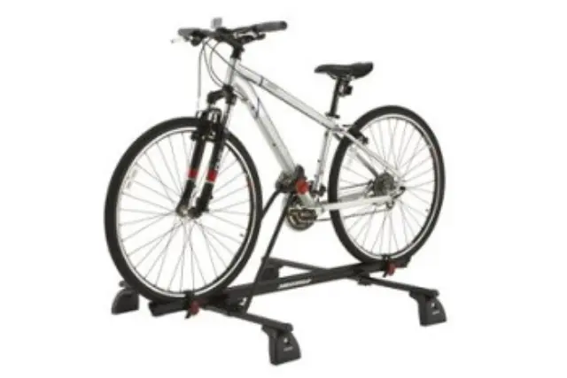 8LZ10 - Cargo Management: Roof Rack-Mount - Thule Upright Bike Carrier for Mazda: 2, 3, 5, 6, CX-3, CX-30, CX-5, CX-50, CX-9, Tribute Image