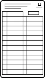 243135ZM0C - Body: Fuse Box Label for Infiniti Image