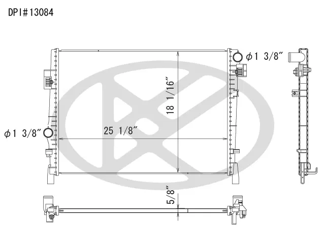 A13084 - : Koyorad Radiator for Koyo Image