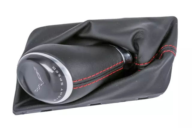 23157552 - : Torch Red Automatic Transmission Shift Lever Knob for Chevrolet: Corvette Image