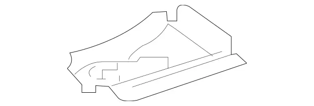 1646100655 - Substructure: Floor for Mercedes-Benz: GLE300d, GLE350, GLE400, GLE43 AMG, GLE450 AMG, GLE550e, GLE63 AMG, GLE63 AMG S, ML250, ML320, ML350, ML400, ML450, ML500, ML550, ML63 AMG Image image
