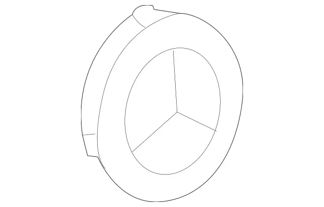 thumbnail image 2 of 4 Mercedes Blue Alloy Wheel Centre Hub Caps – AMG A B C E S Class / ML / CLA 2 of 5