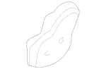 16393413371A26 - Body: Side Trim for Mercedes-Benz Image