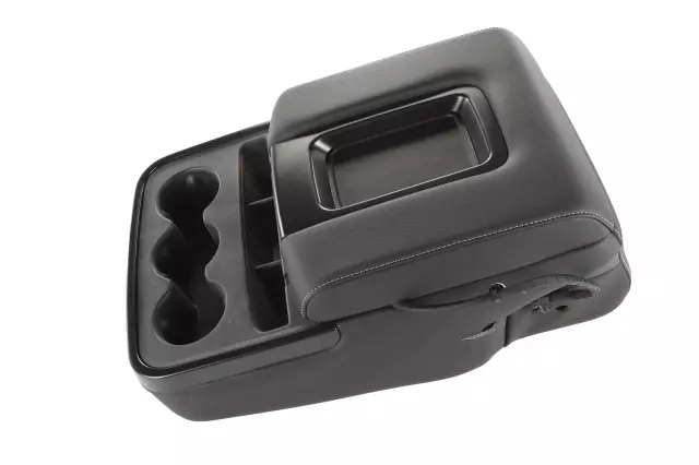 Black Front Seat Center Armrest - GM (84381167)