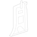 2096300911 - Side Panels: Pillar for Mercedes-Benz Image