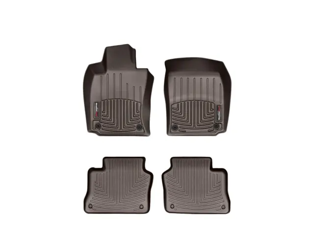4725712 - Accessories: Front &amp; Rear Cocoa FloorLiner™ DigitalFit® for WeatherTech Image