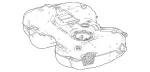 2474705603 - : Fuel Tank for Mercedes-Benz Image