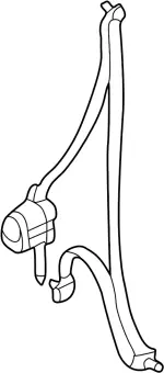 86885CR901 - Electrical: Belt &amp; Retractor for INFINITI: M45 Image