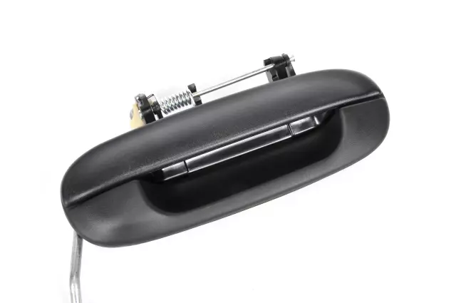 Black Passenger Side Front Exterior Door Handle with Rod and Clip - GM (15291304)