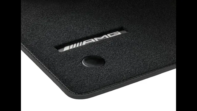46568063019J74 - Interior: Amg Velour Floor Mats, With Amg Web Logo, Lhd for Mercedes-Benz Image