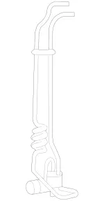 2518300361 - Windshield Washer, Emergency Equipmt: Heat Exchanger for Mercedes-Benz Image