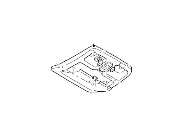 3L8Z78519A70EAA - Body: Overhead Console for Ford Image