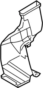 27833AR205 - Body: Vent Duct for Infiniti Image