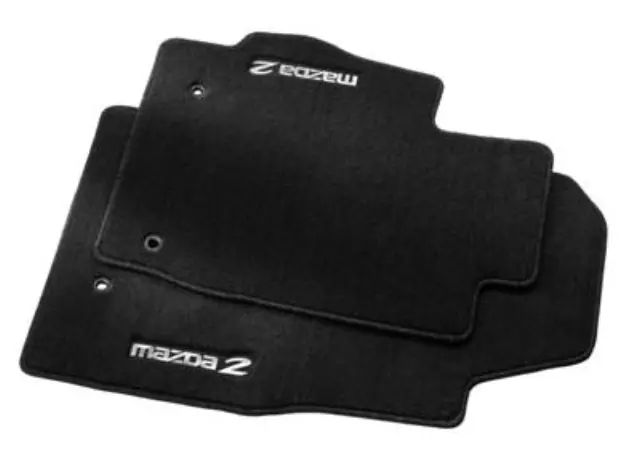 2011-2014 Mazda 2 Front & Rear All Weather Floor Mats Set of 4 - Mazda (00008BP20)