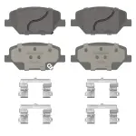 OEX1886 - : OEX Front Disc Brake Pad Set Premium Ceramic for WAGNER BRAKE Image
