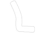 9065012082 - Cooling System: Lower Hose for Mercedes-Benz Image