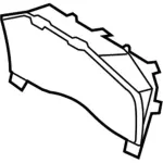 8C3Z10890C - Body: Cluster Lens for Ford: F-250 Super Duty, F-350 Super Duty, F-450 Super Duty Image