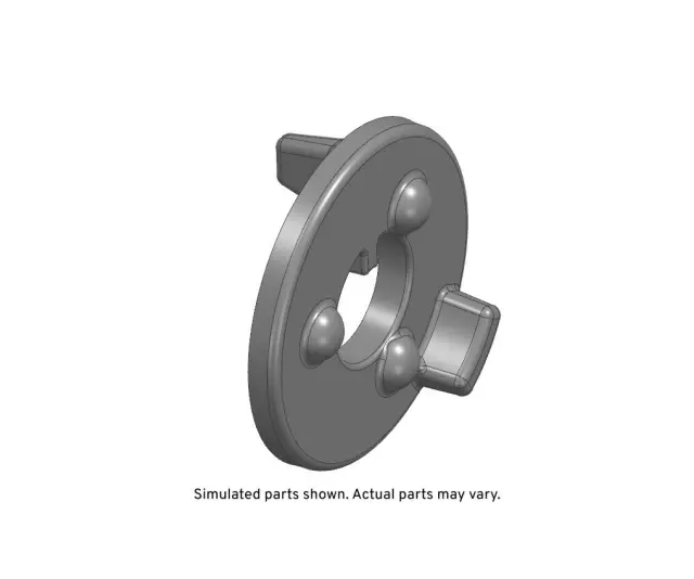 84593104 - : License Bracket Retainer for GM Image