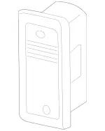 4639060046 - : License Plate Lamp for Mercedes-Benz: G55 AMG, G550, G550 4x4, G63 4x4 Squared AMG, G63 AMG, G65 AMG Image