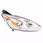 HM5Z13008A - : 2017-2018 Ford C-Max Composite Front Right Passenger Headlight Lamp Assembly for Ford: C-Max Image