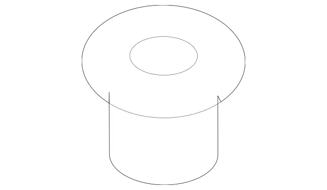 2099920203 - Soft Top: Bushing for Mercedes-Benz: CLK320, CLK350, CLK500, CLK55 AMG, CLK550, CLK63 AMG, E550 Image image