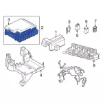 ML3Z14A068Y - Electrical: Fuse And Relay Center for Ford Image