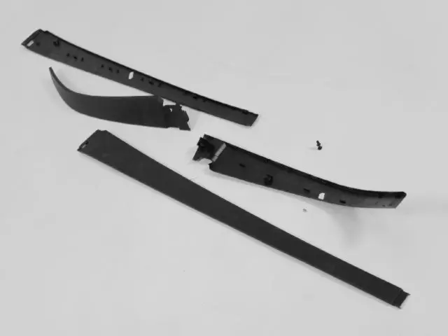 Folding Top Side Trim Cover Kit - Mopar (68140786AA)