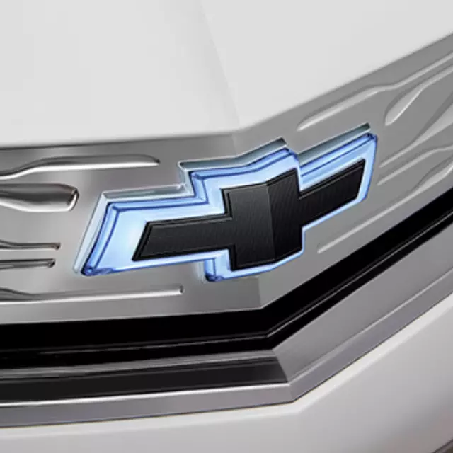 84175356 - Exterior: Front Illuminated Bowtie Emblem in Black for GM Image