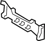 870N05CA0A - Body: Rear Cover for Infiniti Image