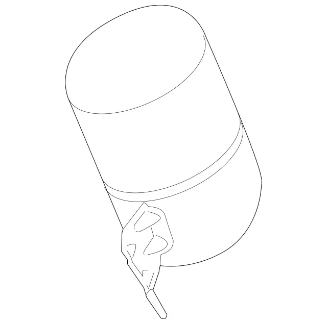 1663200115 - Springs, Suspension and Hydraulic Components: Pressure Reservoir for Mercedes-Benz: GLE300d, GLE350, GLE400, GLE550e, GLE63 AMG, ML250, ML350, ML400, ML550, ML63 AMG Image image