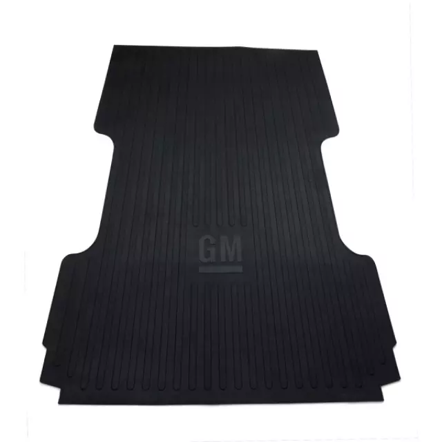 2007-2012 Chevy Silverado GMC Sierra 1500 Short Box Bed Mat Black with Logo OEM - GM (17803370)