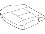 DL3Z1562900AB - Body: Seat Cover for Ford: F-150 Image