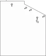 886001MA2B - Body: Seat Back Assembly for Infiniti Image