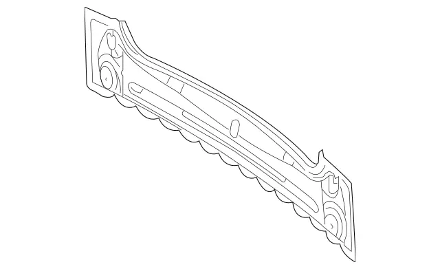 1646470201 - Body: Rear Body Panel for Mercedes-Benz Image