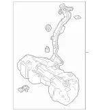 2054706402 - Fuel System: Fuel Tank for Mercedes-Benz Image