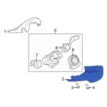 GN1Z3530CD - Steering: Lower Shroud for Ford: EcoSport Image