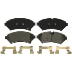 ZX753 - : QuickStop Front Disc Brake Pad Set Semi-Metallic for WAGNER BRAKE Image