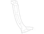 1728840100 - Attachment Parts: Wheel Arch Cover for Mercedes-Benz Image