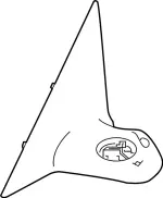 963074GA0A - Body: Mirror Base for INFINITI: Q50 Image