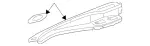 2046307240 - : Upper Rail for Mercedes-Benz Image
