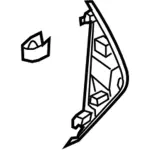 DP5Z5404480AB - Body: Side Panel for Lincoln: MKZ Image